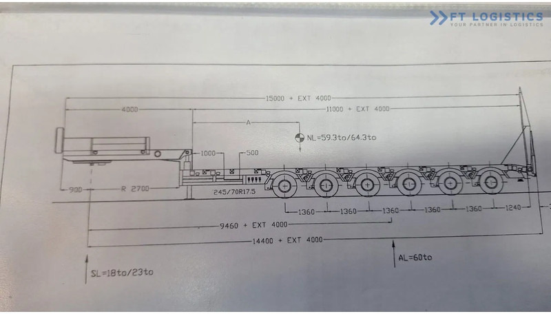 Faymonville FAYMONVILLE STZ-6WAU – 6 AXLES – 92.2T GVW – 73T PAYLOAD – HYDRAULIC RAMPS – EXCELLENT CONDITION! - Tieflader Auflieger: das Bild 2 Faymonville FAYMONVILLE STZ-6WAU – 6 AXLES – 92.2T GVW – 73T PAYLOAD – HYDRAULIC RAMPS – EXCELLENT CONDITION! - Tieflader Auflieger: das Bild 2