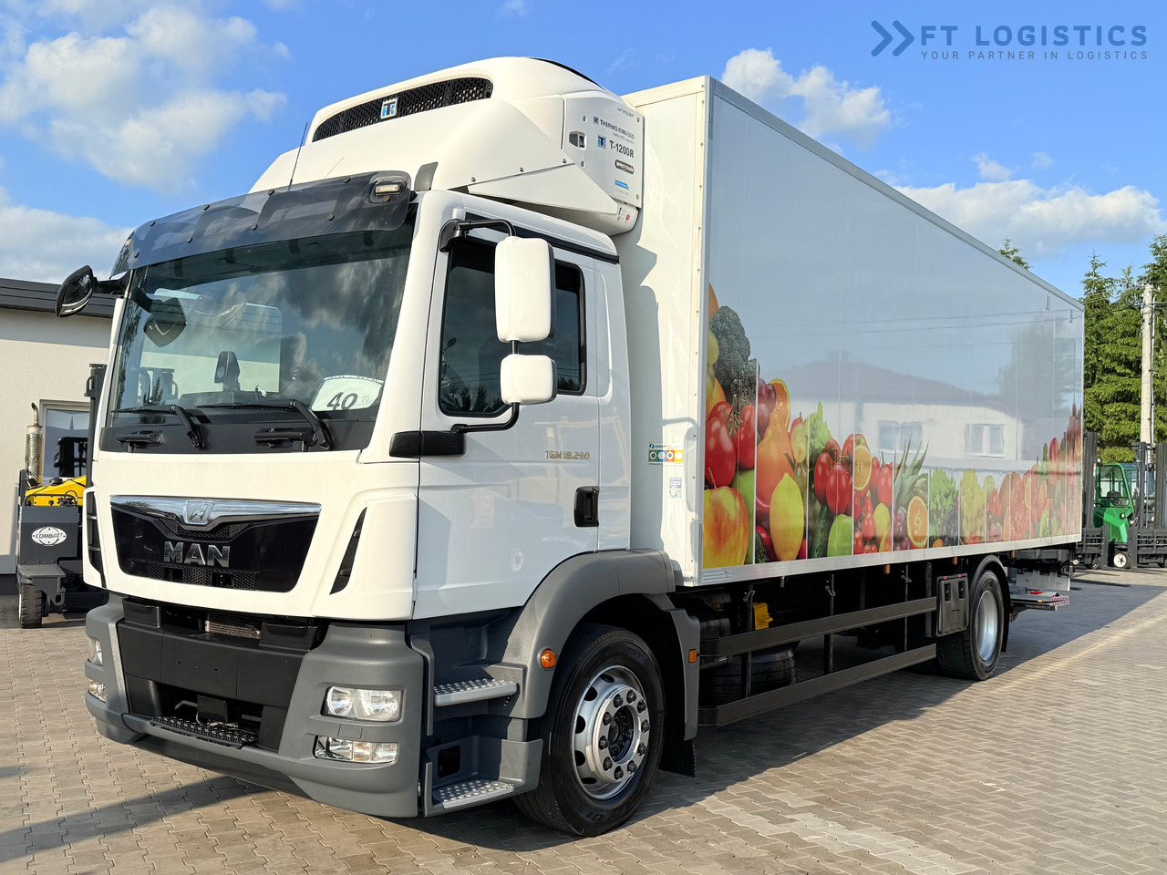MAN TGM 18.290 / THERMOKING T-1200R / BI-TEMPERATURE / 19 PALLETS / 90% TYRES / EXCELLENT CONDITION / DHOLLANDIA TAIL LIFT / SIDE DOOR / PAYLOAD 8,220 KG - Kühlkoffer LKW: das Bild 1 MAN TGM 18.290 / THERMOKING T-1200R / BI-TEMPERATURE / 19 PALLETS / 90% TYRES / EXCELLENT CONDITION / DHOLLANDIA TAIL LIFT / SIDE DOOR / PAYLOAD 8,220 KG - Kühlkoffer LKW: das Bild 1
