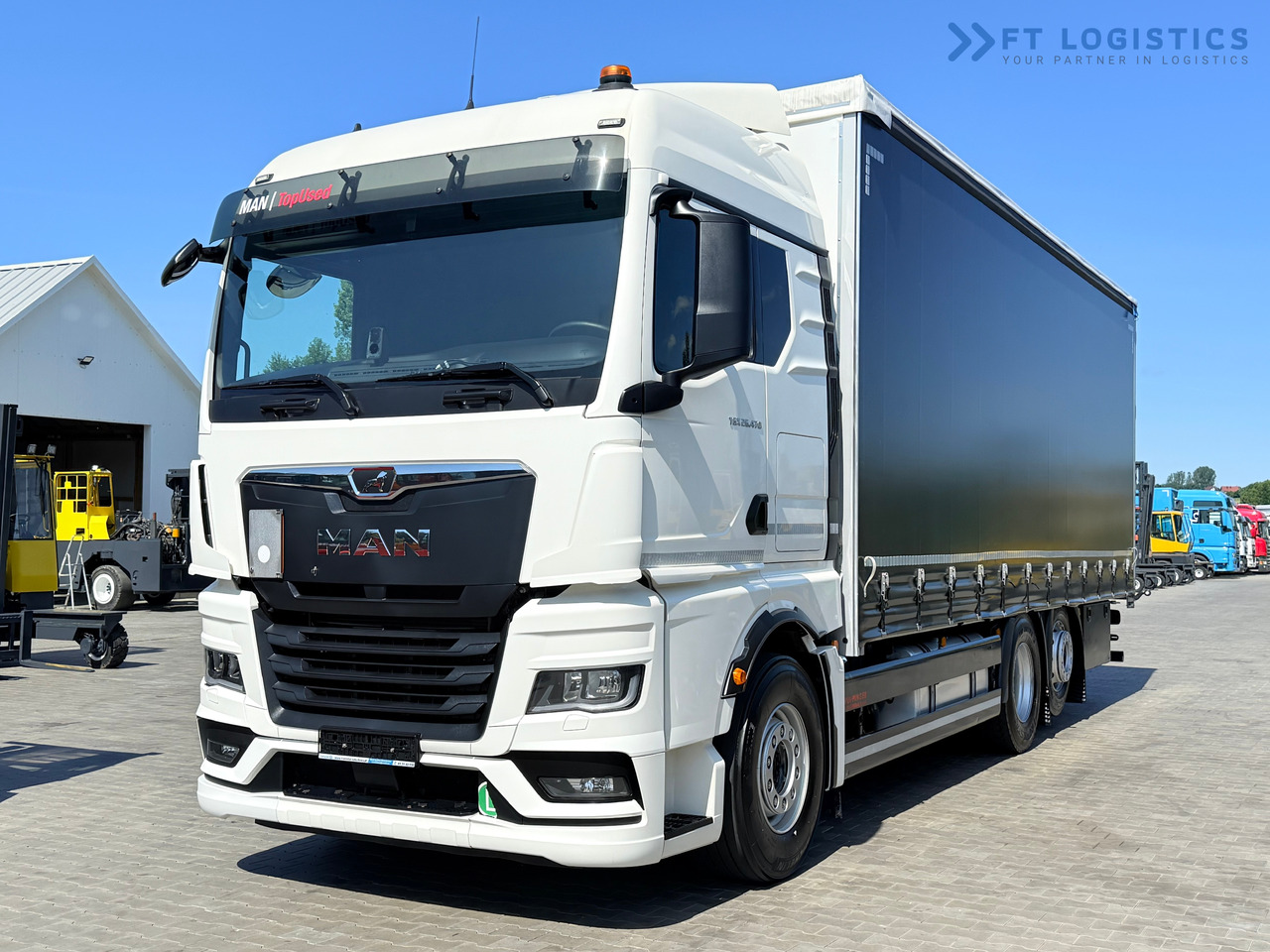 MAN TGX 26.470 / 19 Pallets / Steering Axle / 15 Ton Payload / Retarder / Excellent Condition - Plane LKW: das Bild 4 MAN TGX 26.470 / 19 Pallets / Steering Axle / 15 Ton Payload / Retarder / Excellent Condition - Plane LKW: das Bild 4