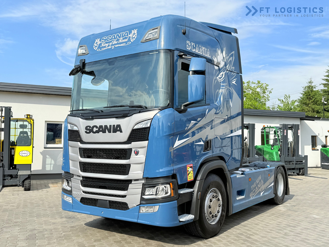 SCANIA R500 / STANDARD / RETARDER / 6X AIR SUSPENSION / PARKING AIR CONDITIONING / INTERAXLE COVERS / 2X BED / FRIDGE / RETARDER / LIKE NEW - Sattelzugmaschine: das Bild 1 SCANIA R500 / STANDARD / RETARDER / 6X AIR SUSPENSION / PARKING AIR CONDITIONING / INTERAXLE COVERS / 2X BED / FRIDGE / RETARDER / LIKE NEW - Sattelzugmaschine: das Bild 1
