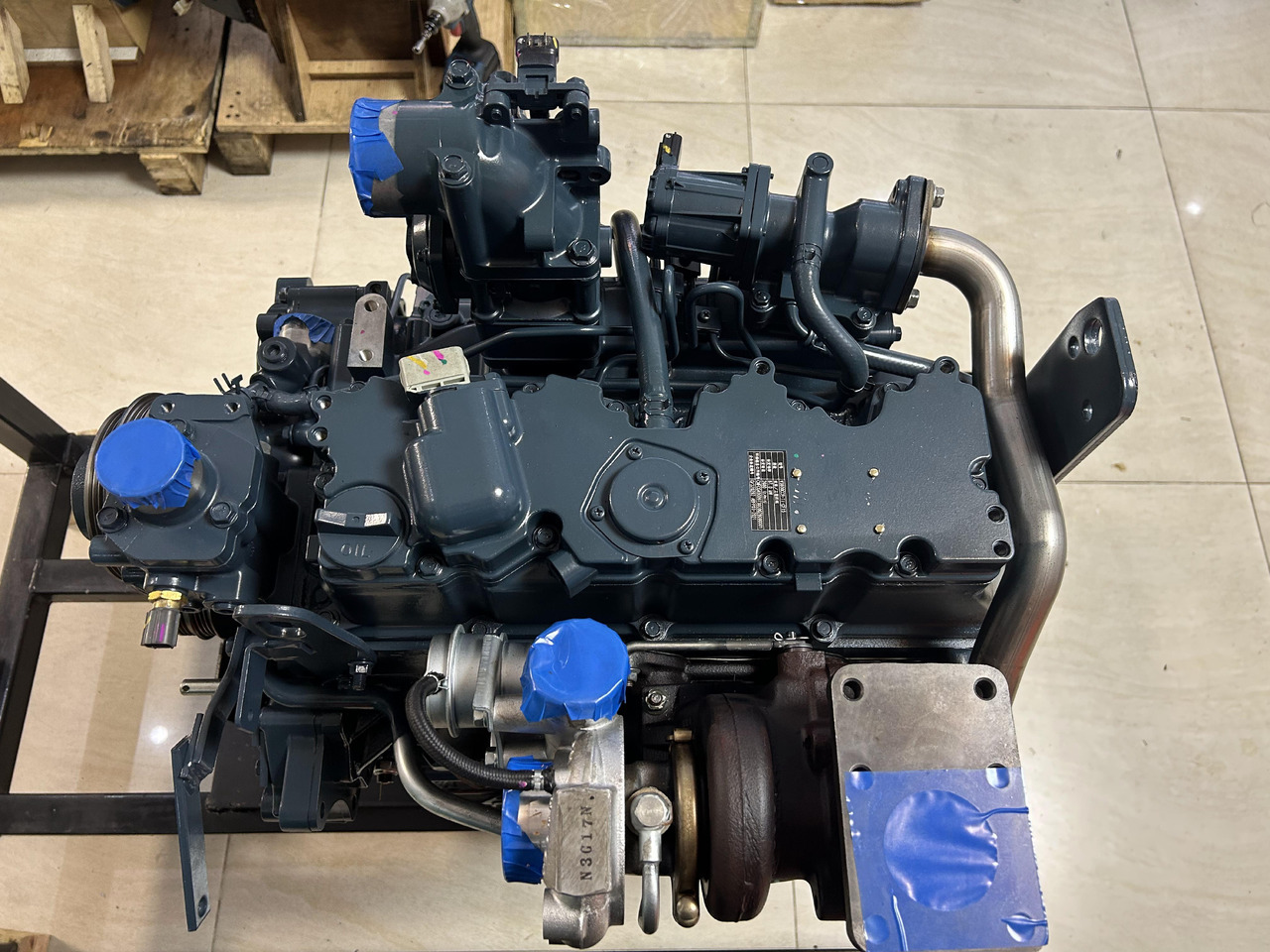 KUBOTA V3800 - Motor für Bagger: das Bild 1 KUBOTA V3800 - Motor für Bagger: das Bild 1