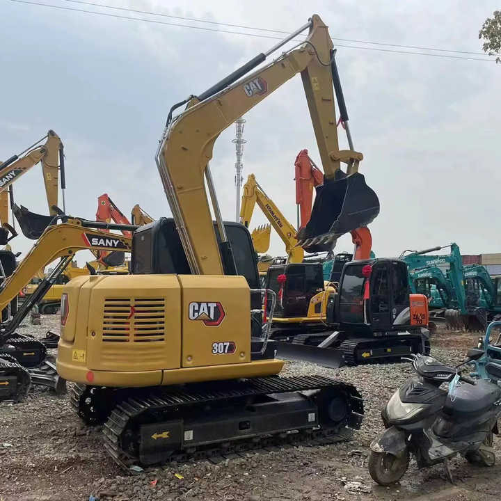 Cat Machine Used Mini Excavator CAT307 Cat Used Excavator - Kettenbagger: das Bild 2 Cat Machine Used Mini Excavator CAT307 Cat Used Excavator - Kettenbagger: das Bild 2