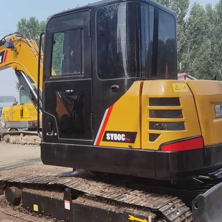 China Brand Used Sany Sy60c Mini Excavator 6ton Crawler Earth Digger Machine for Sale - Kettenbagger: das Bild 5 China Brand Used Sany Sy60c Mini Excavator 6ton Crawler Earth Digger Machine for Sale - Kettenbagger: das Bild 5