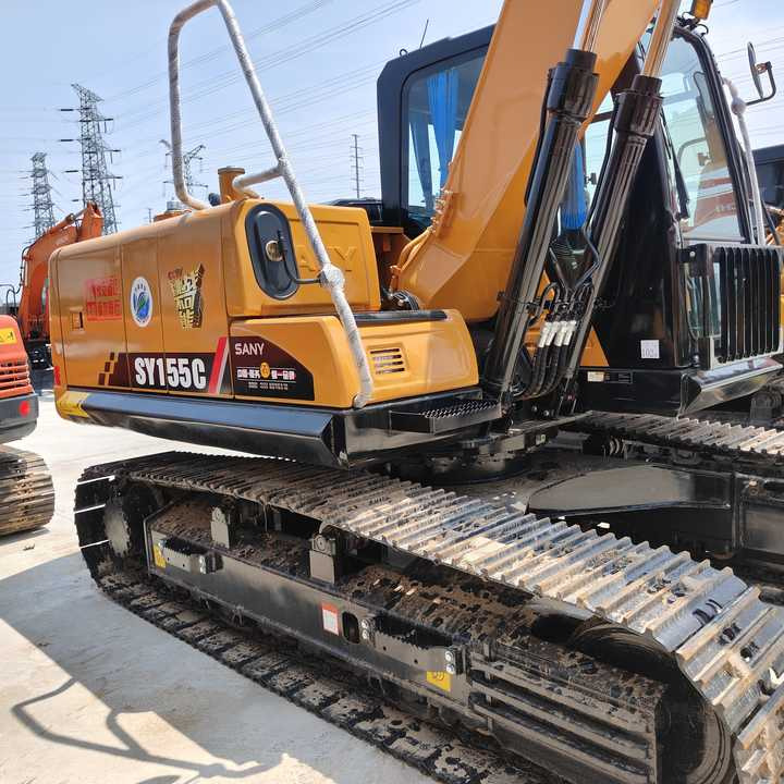 USED Chinese Brand Sany 155c Excavator with Good Condition for Sale - Bagger: das Bild 2 USED Chinese Brand Sany 155c Excavator with Good Condition for Sale - Bagger: das Bild 2
