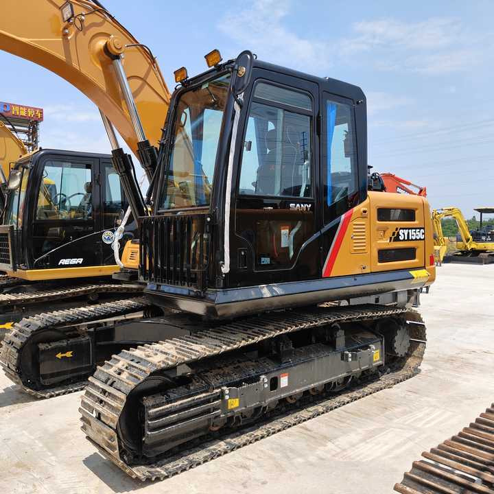 USED Chinese Brand Sany 155c Excavator with Good Condition for Sale - Bagger: das Bild 1 USED Chinese Brand Sany 155c Excavator with Good Condition for Sale - Bagger: das Bild 1