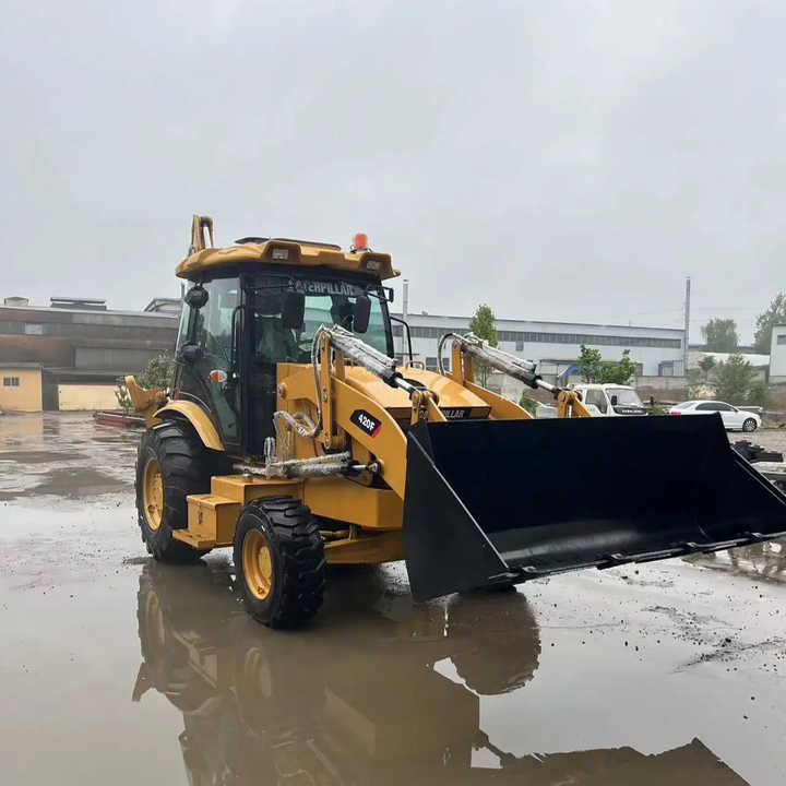Used Wheel Loader CAT420F Caterpillar 420F Construction Machinery Mini Wheel Skid Steer Loader in Stock - Radlader: das Bild 4 Used Wheel Loader CAT420F Caterpillar 420F Construction Machinery Mini Wheel Skid Steer Loader in Stock - Radlader: das Bild 4