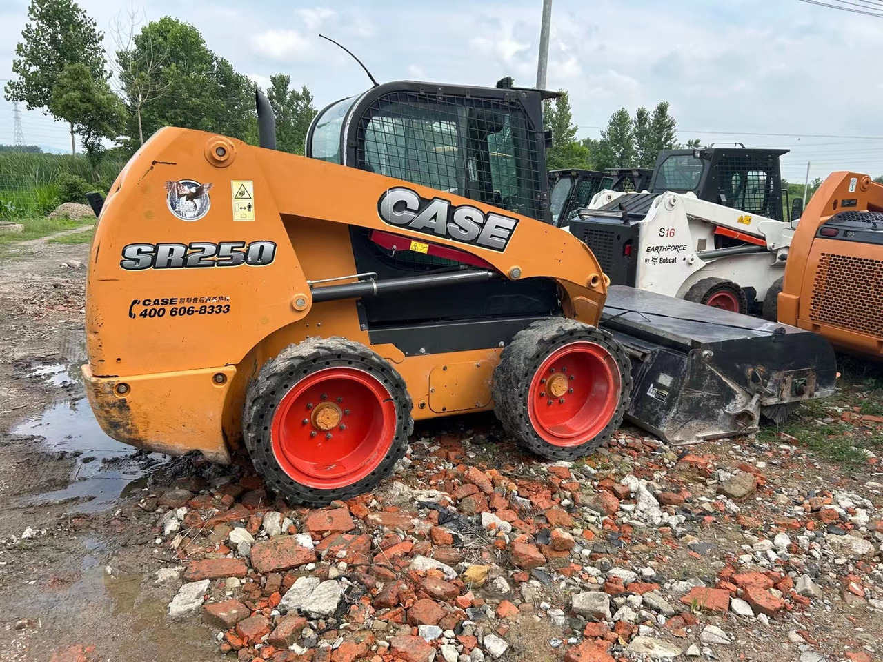 CASE SR250 - Kompaktlader: das Bild 1 CASE SR250 - Kompaktlader: das Bild 1