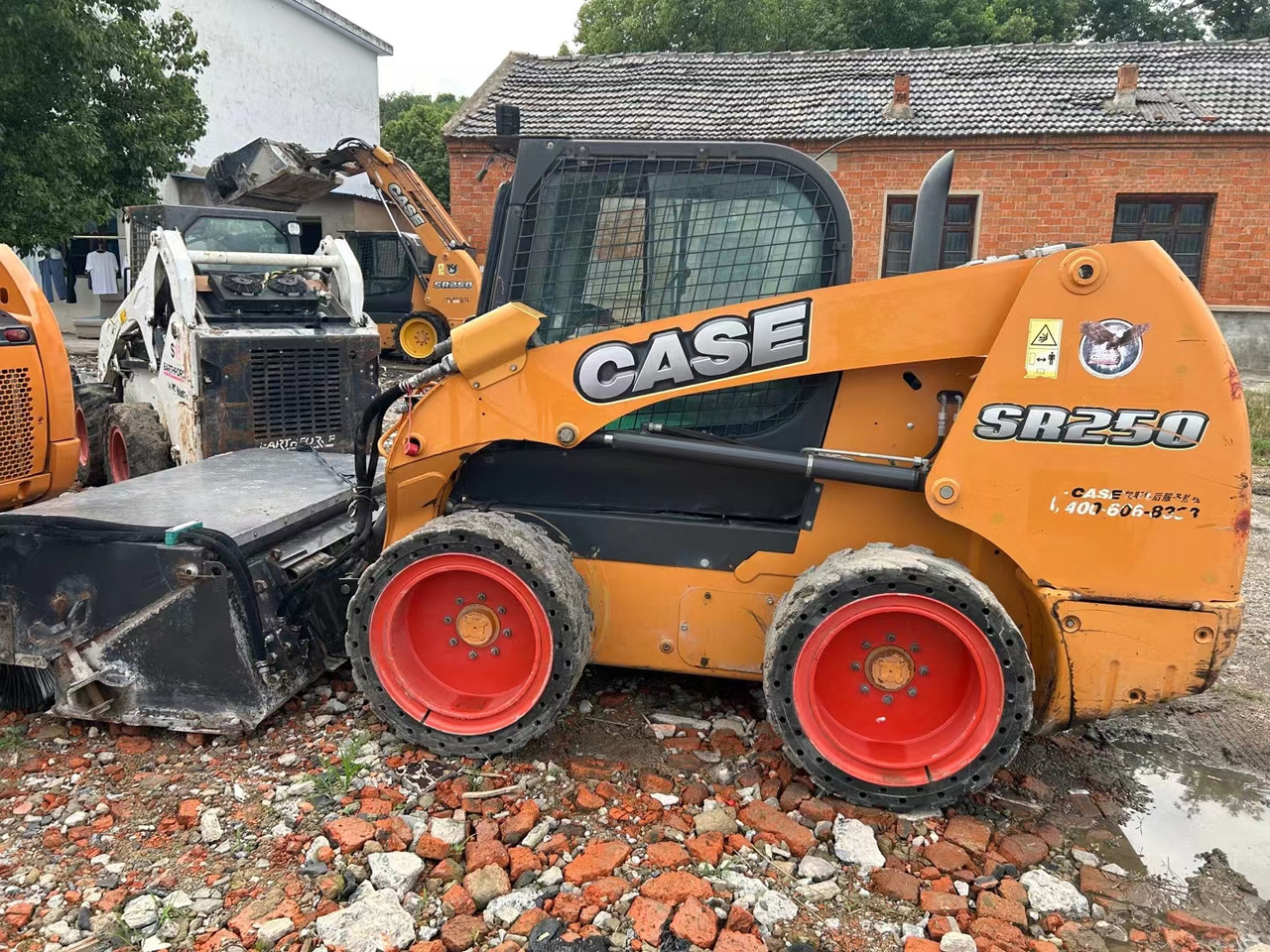 CASE SR250 - Kompaktlader: das Bild 2 CASE SR250 - Kompaktlader: das Bild 2