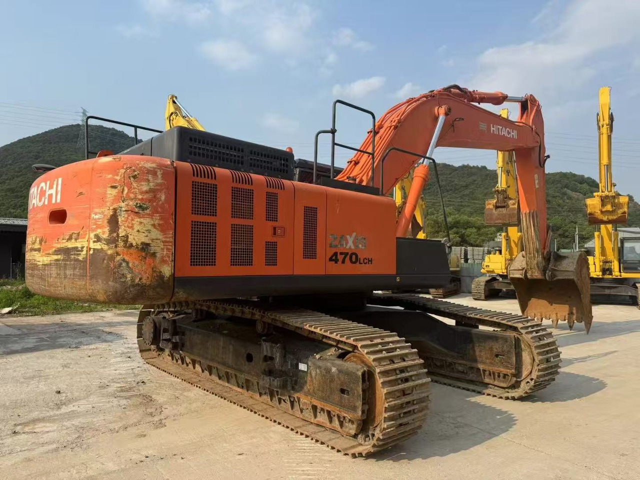 HITACHI ZX470-5G - Kettenbagger: das Bild 3 HITACHI ZX470-5G - Kettenbagger: das Bild 3