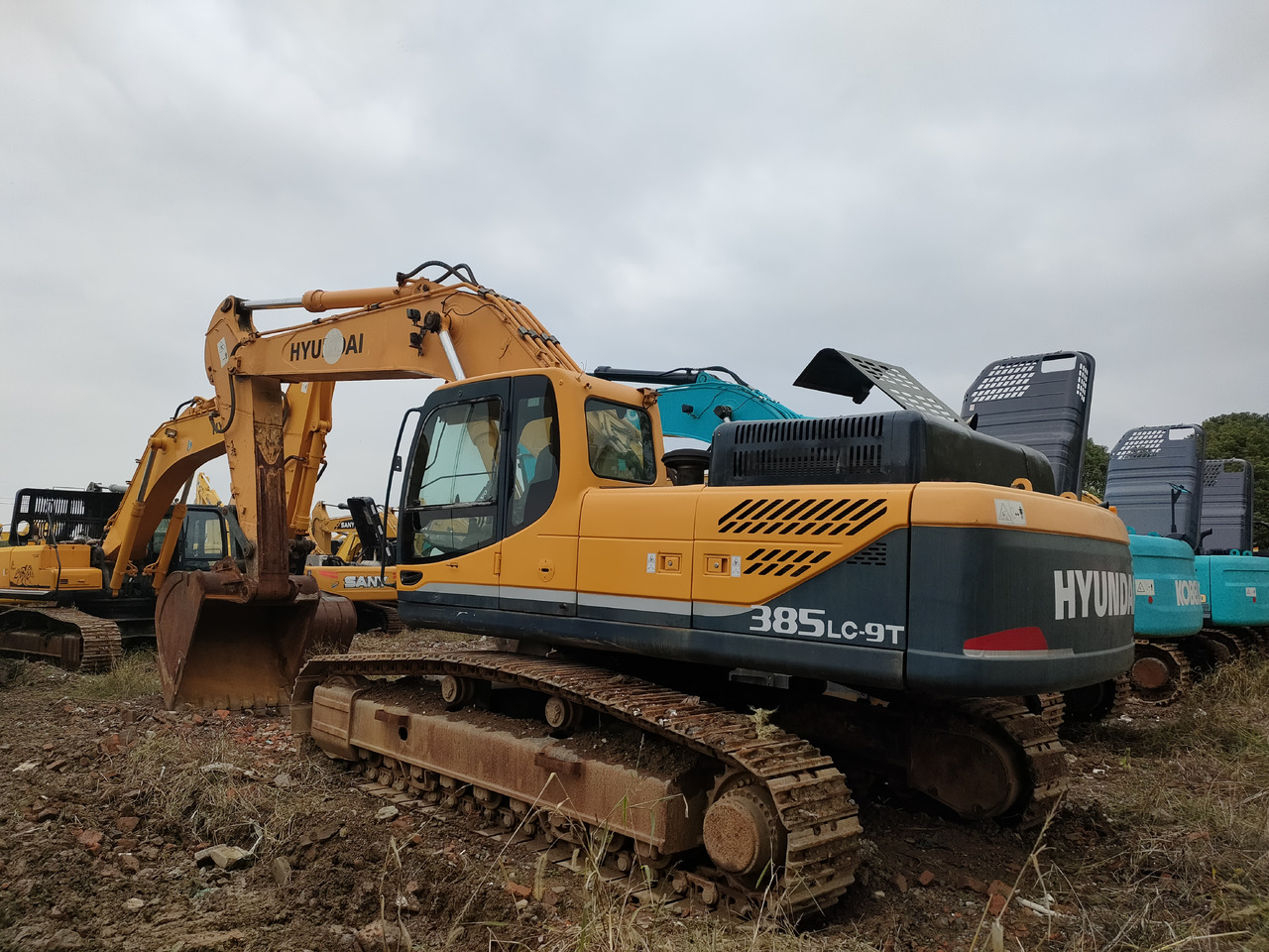 HYUNDAI R385LC-9T - Kettenbagger: das Bild 2 HYUNDAI R385LC-9T - Kettenbagger: das Bild 2