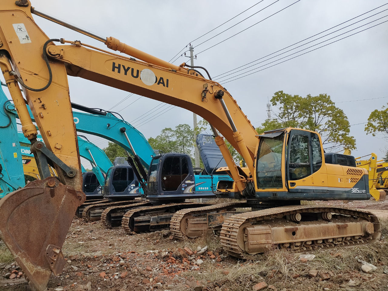 HYUNDAI R385LC-9T - Kettenbagger: das Bild 3 HYUNDAI R385LC-9T - Kettenbagger: das Bild 3
