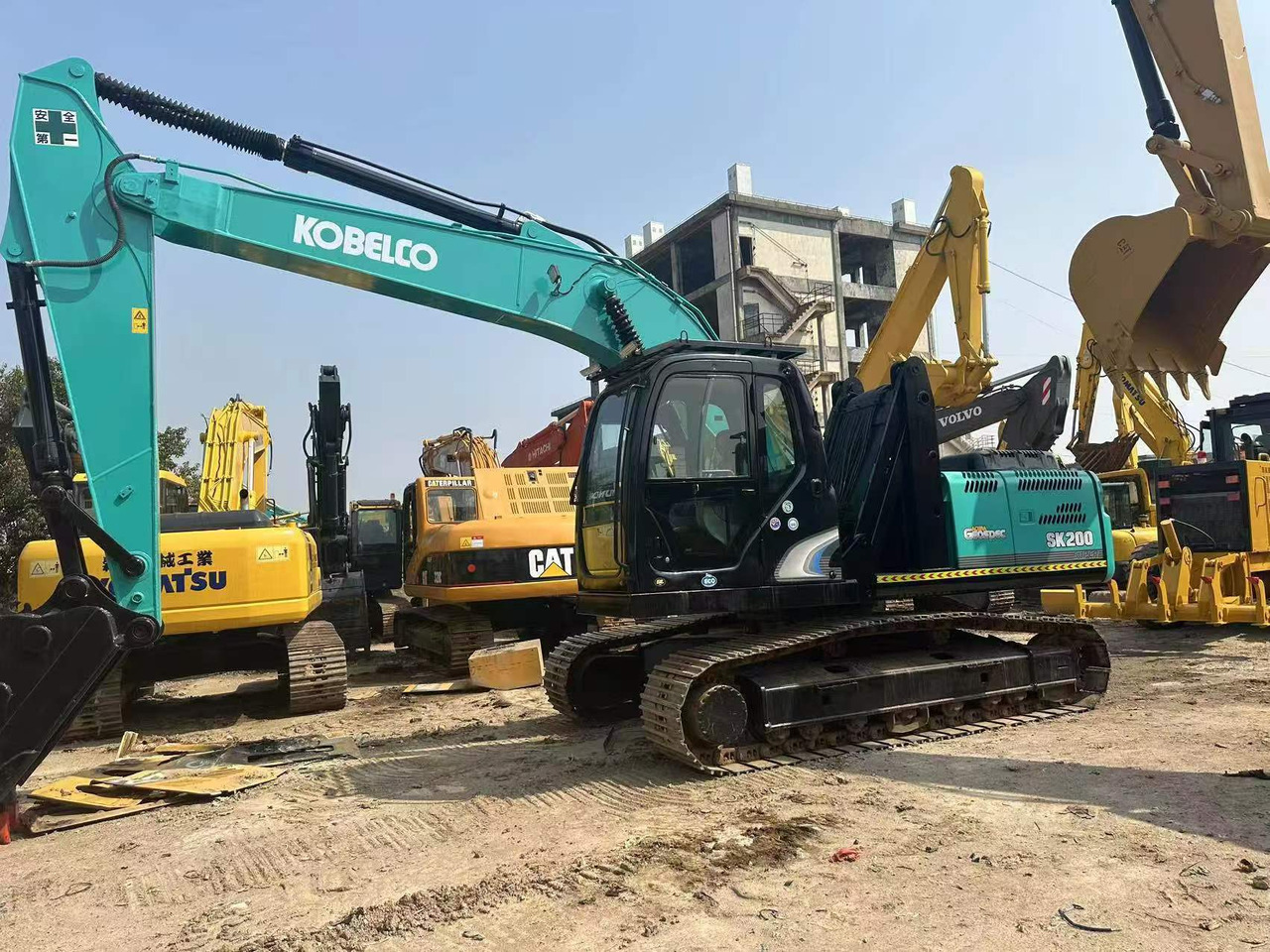 KOBELCO SK200-8 - Minibagger: das Bild 2 KOBELCO SK200-8 - Minibagger: das Bild 2