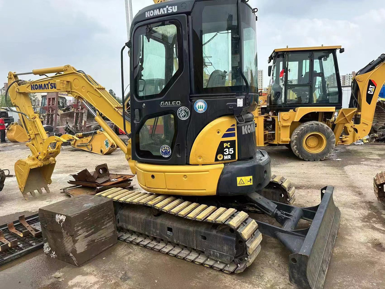 KOMATSU PC35 - Kettenbagger: das Bild 1 KOMATSU PC35 - Kettenbagger: das Bild 1