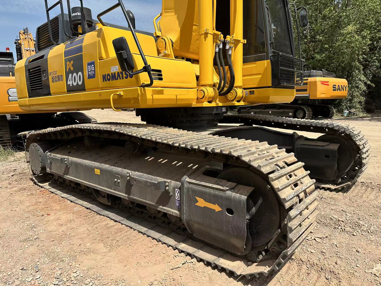 KOMATSU PC400-8 - Kettenbagger: das Bild 2 KOMATSU PC400-8 - Kettenbagger: das Bild 2