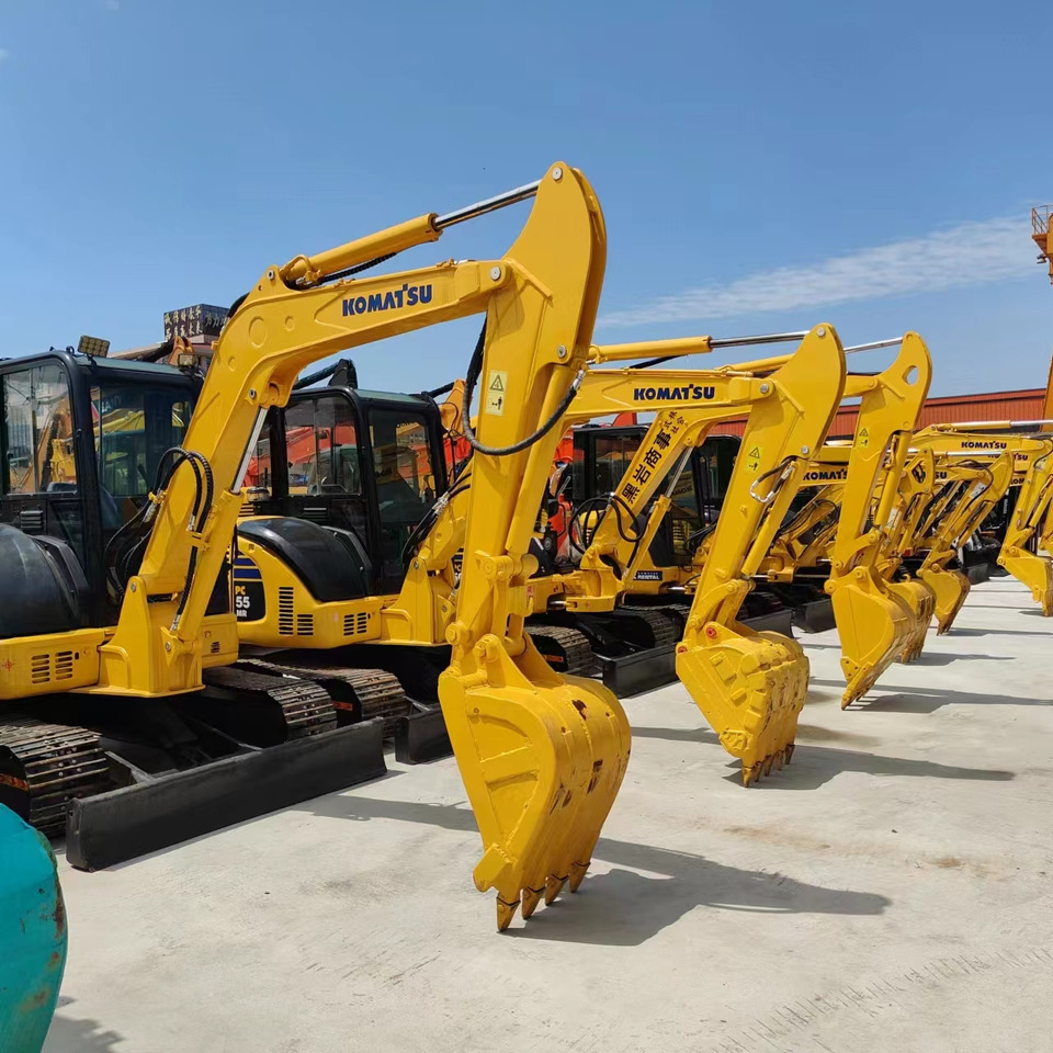 KOMATSU PC55MR - Kettenbagger: das Bild 1 KOMATSU PC55MR - Kettenbagger: das Bild 1