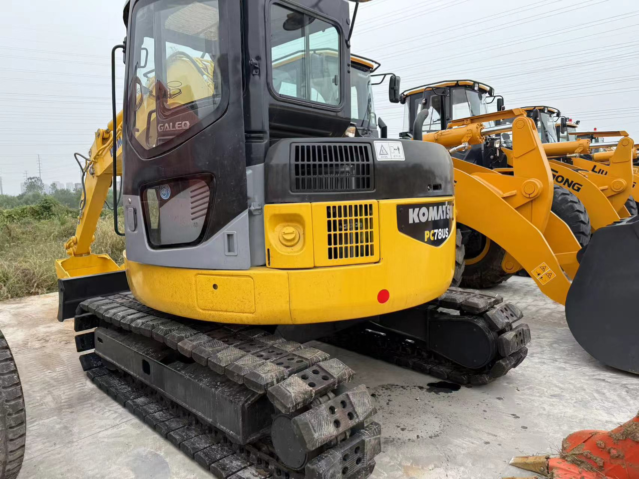 KOMATSU PC78US - Minibagger: das Bild 1 KOMATSU PC78US - Minibagger: das Bild 1