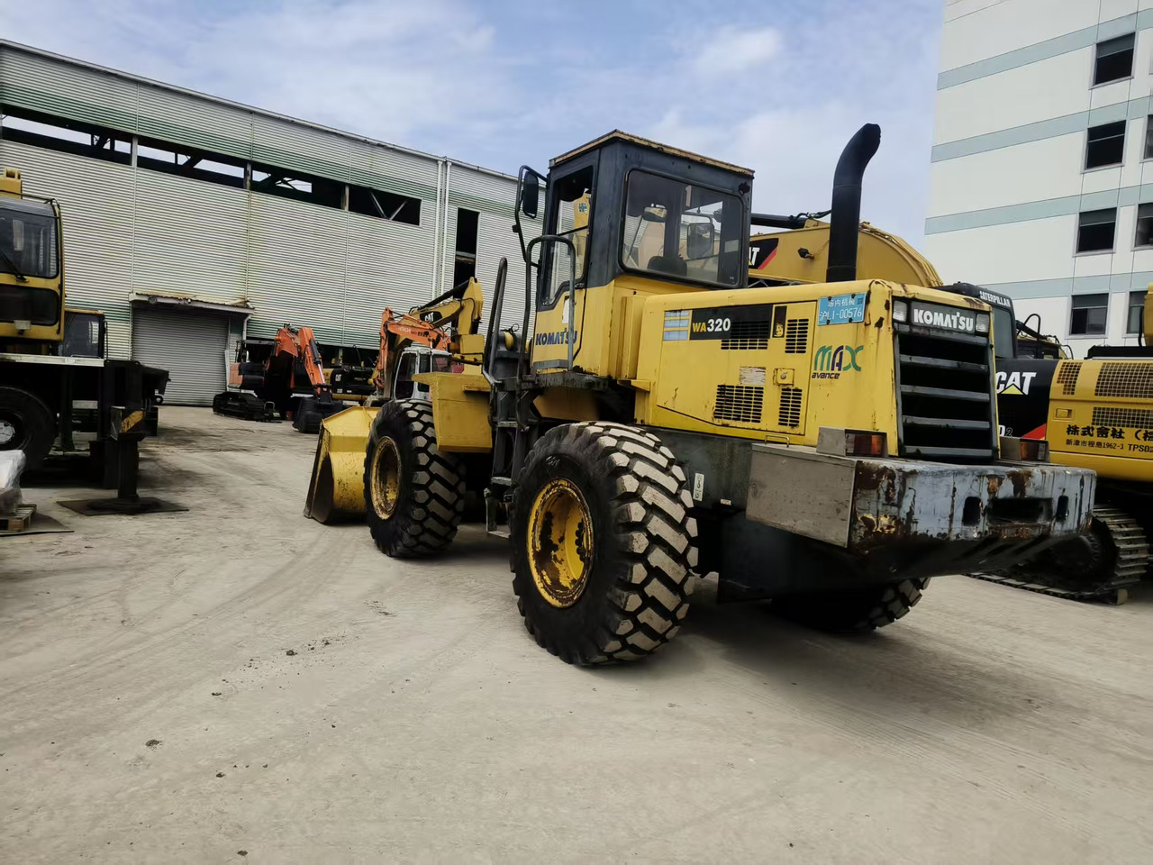 KOMATSU WA320-3 - Radlader: das Bild 4 KOMATSU WA320-3 - Radlader: das Bild 4
