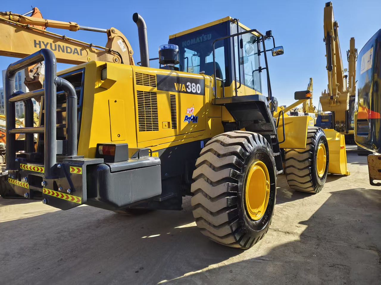 KOMATSU WA380-6 - Radlader: das Bild 1 KOMATSU WA380-6 - Radlader: das Bild 1