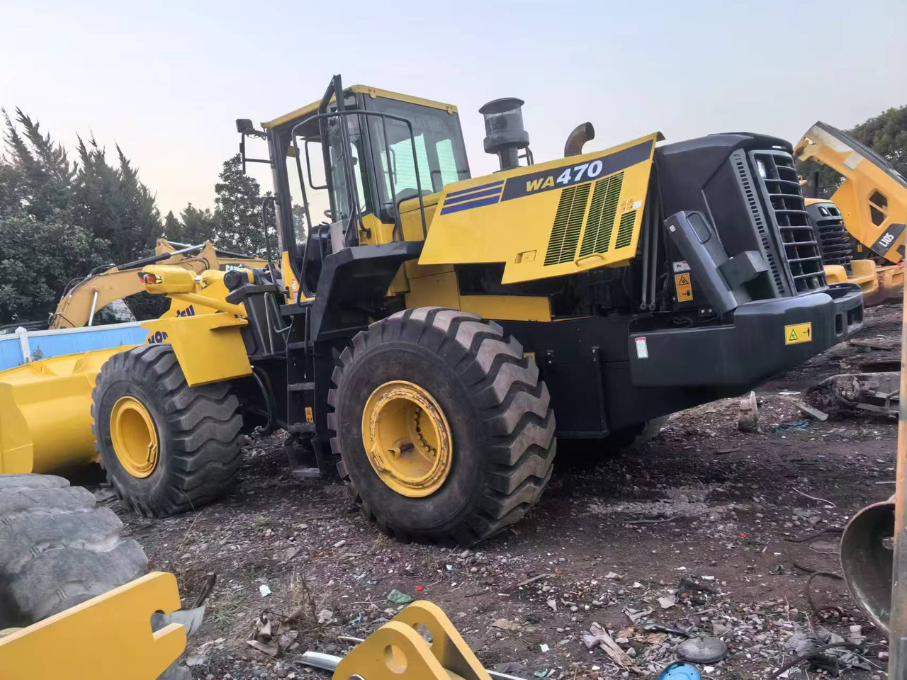 KOMATSU WA470-6 - Radlader: das Bild 4 KOMATSU WA470-6 - Radlader: das Bild 4