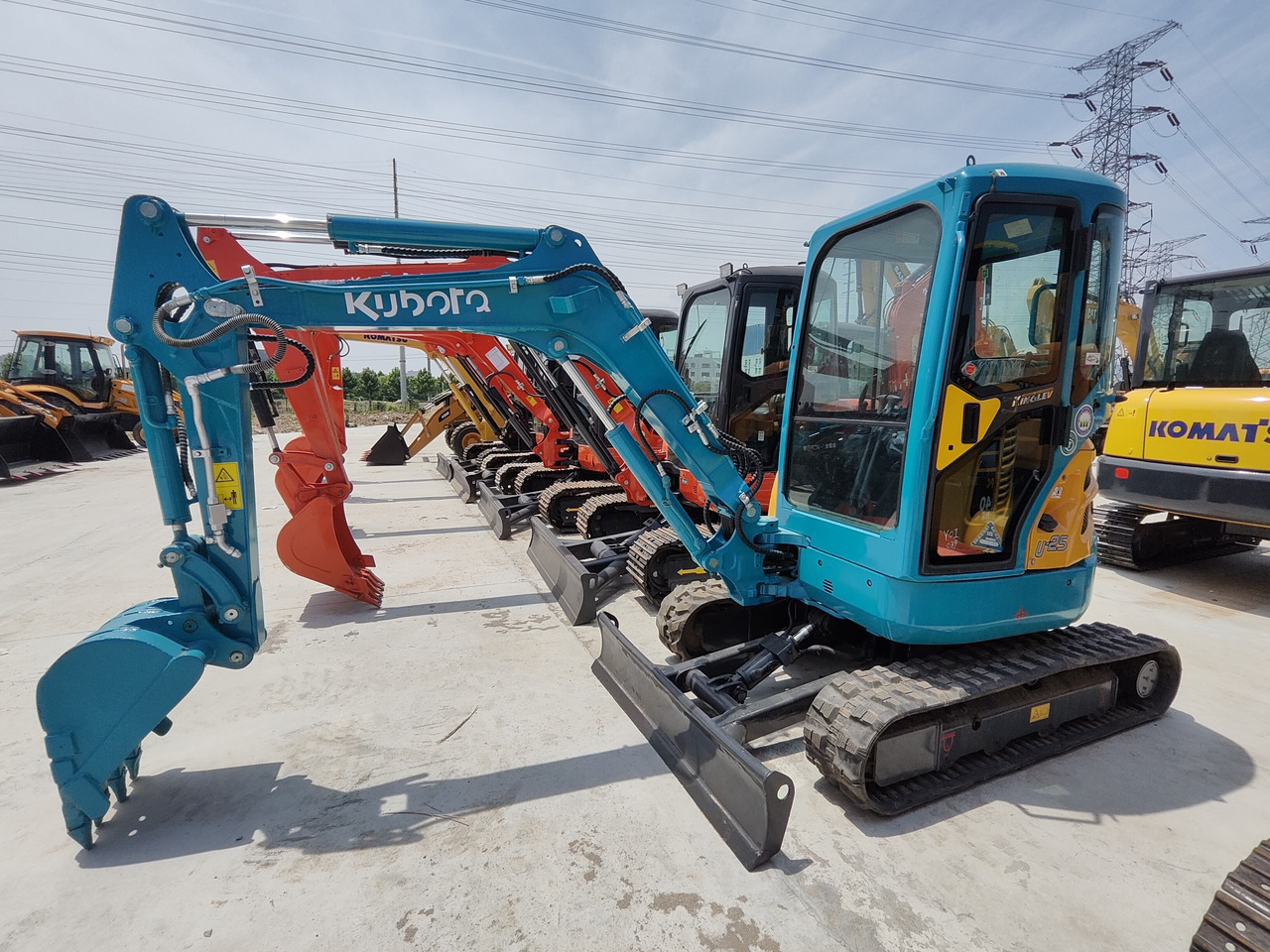 KUBOTA U25 - Minibagger: das Bild 2 KUBOTA U25 - Minibagger: das Bild 2