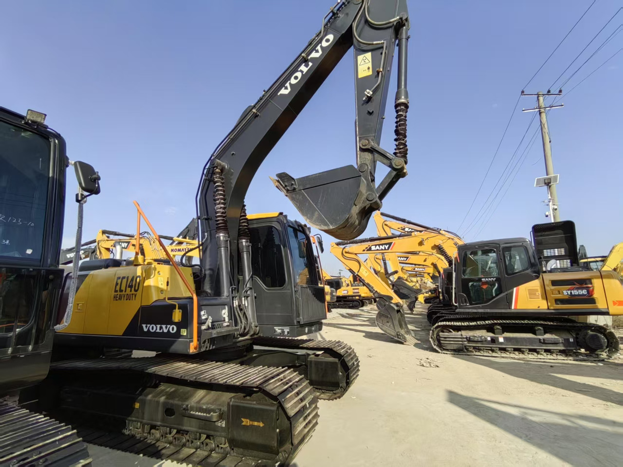 VOLVO EC140 - Kettenbagger: das Bild 4 VOLVO EC140 - Kettenbagger: das Bild 4