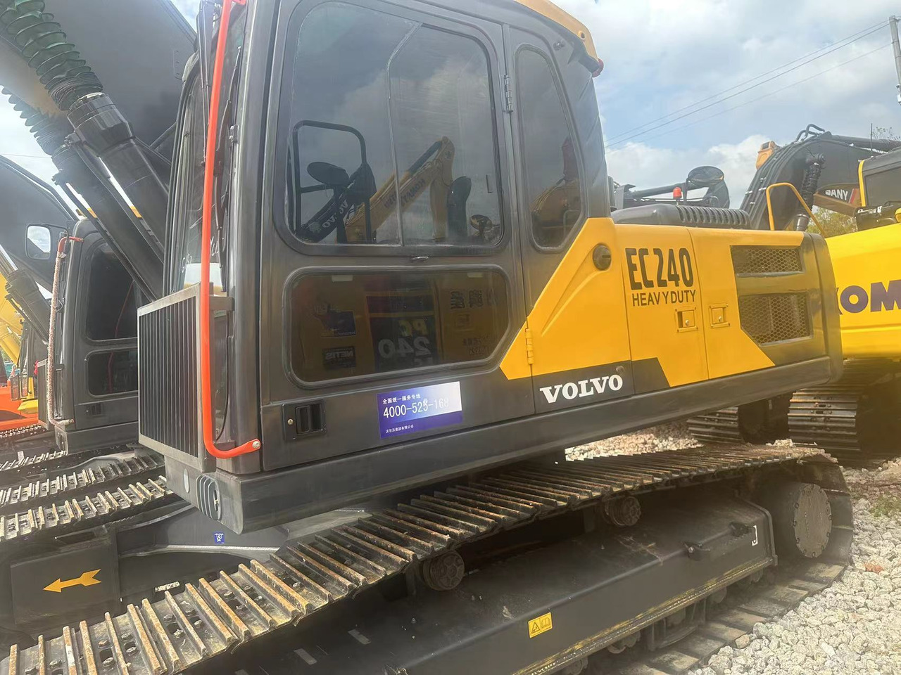 VOLVO EC240 - Kettenbagger: das Bild 3 VOLVO EC240 - Kettenbagger: das Bild 3