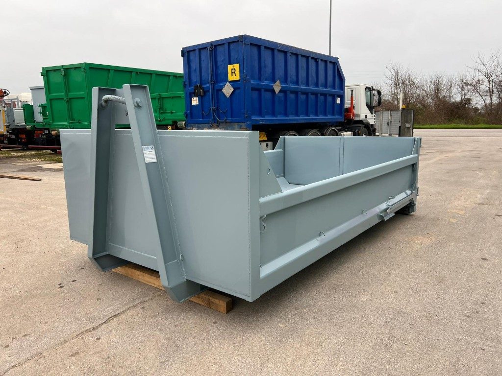 Abrollcontainer, Zustand - NEU CONTAINER SCARRABILE NUOVO A CIELO APERTO: das Bild 1