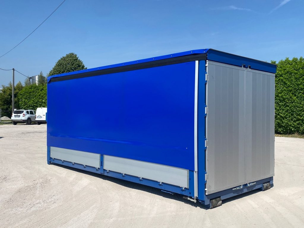 CONTAINER SCARRABILE NUOVO CENTINATO CON ALZA E A - Abrollcontainer: das Bild 5 CONTAINER SCARRABILE NUOVO CENTINATO CON ALZA E A - Abrollcontainer: das Bild 5