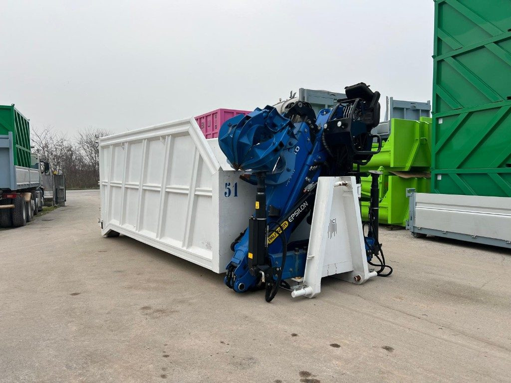CONTAINER SCARRABILE USATO A CIELO APERTO CON GRU - Abrollcontainer: das Bild 3 CONTAINER SCARRABILE USATO A CIELO APERTO CON GRU - Abrollcontainer: das Bild 3