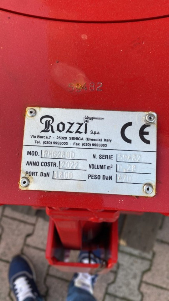 POLIPO MARCA ROZZI A 6 PALE PIU ROTORE ROZZI - Greifer: das Bild 2 POLIPO MARCA ROZZI A 6 PALE PIU ROTORE ROZZI - Greifer: das Bild 2