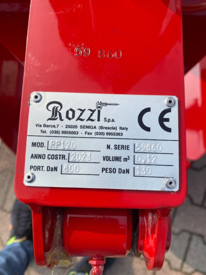 POLIPO ROZZI A 4 PALE CON ROTORE - Greifer: das Bild 3 POLIPO ROZZI A 4 PALE CON ROTORE - Greifer: das Bild 3