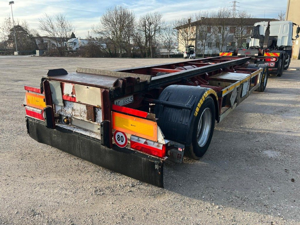 ZORZI RIMORCHIO ZORZI 20 R073 SCARRABILE PNEUMATICO - Abrollanhänger/ Absetzanhänger: das Bild 1 ZORZI RIMORCHIO ZORZI 20 R073 SCARRABILE PNEUMATICO - Abrollanhänger/ Absetzanhänger: das Bild 1