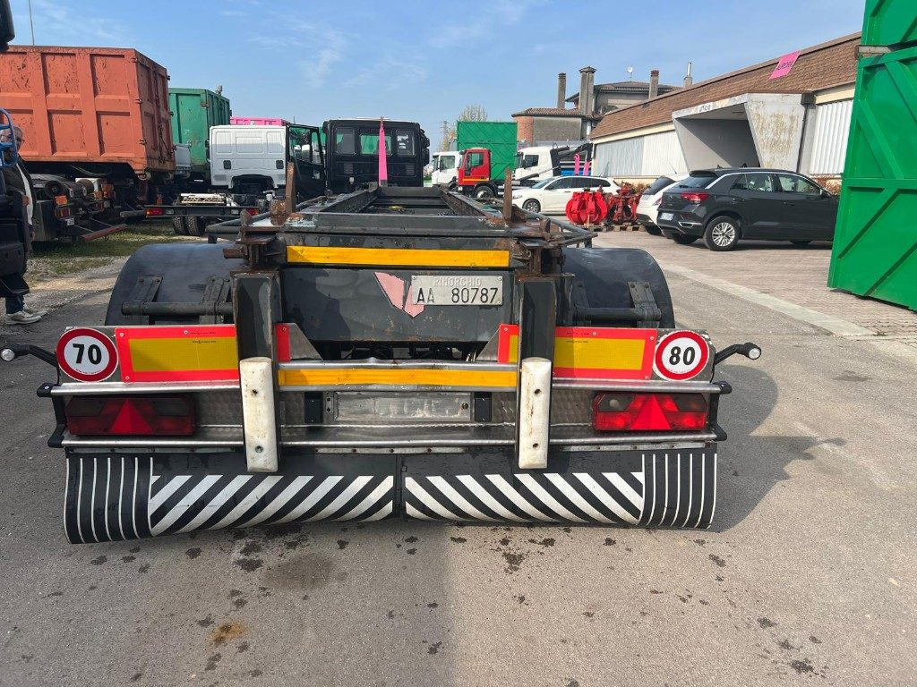 ZORZI RIMORCHIO ZORZI 20R075 SCARRABILE PNEUMATICO - Abrollanhänger/ Absetzanhänger: das Bild 2 ZORZI RIMORCHIO ZORZI 20R075 SCARRABILE PNEUMATICO - Abrollanhänger/ Absetzanhänger: das Bild 2