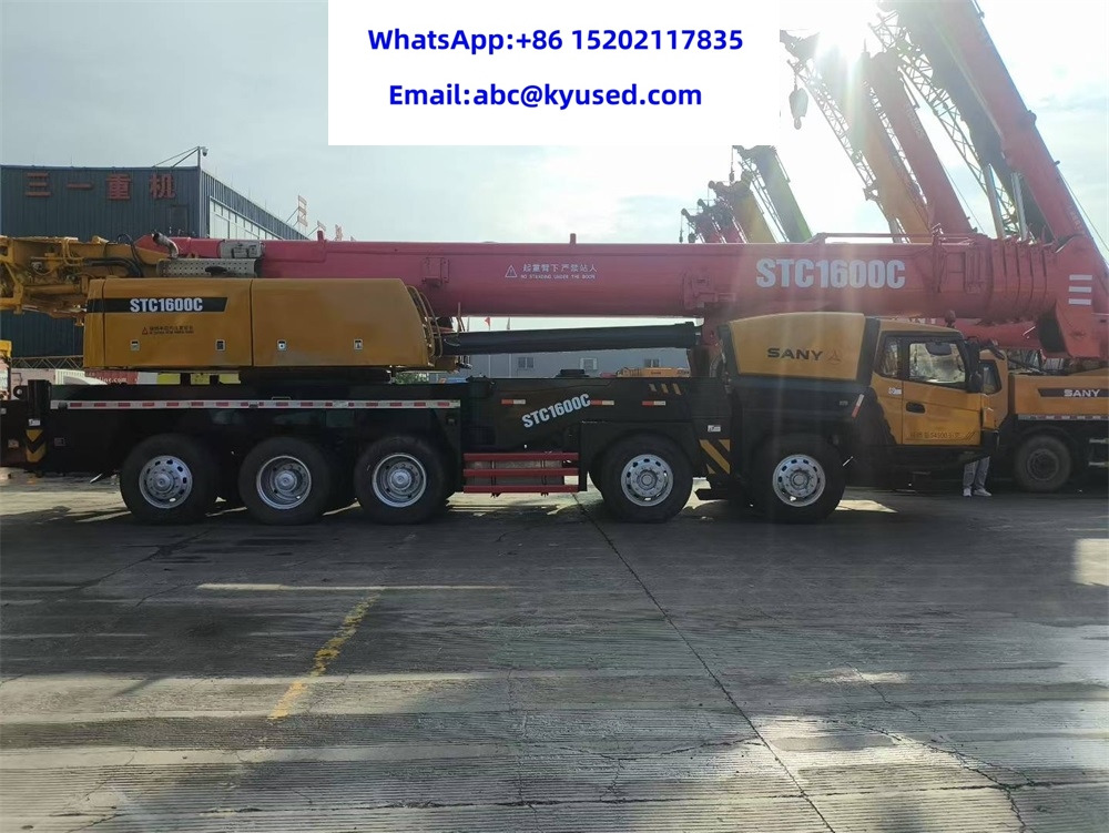 SANY STC1000 STC1300 STC1600 100T 130T 160TON TRUCK MOBILE CRANE - Mobilkran: das Bild 4 SANY STC1000 STC1300 STC1600 100T 130T 160TON TRUCK MOBILE CRANE - Mobilkran: das Bild 4