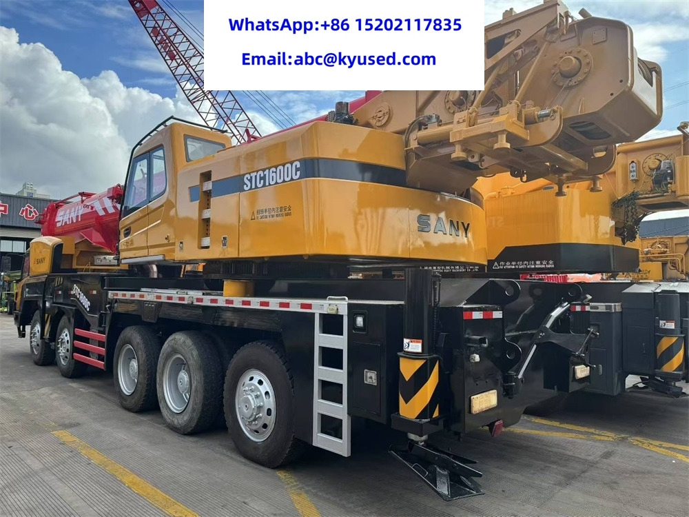 SANY STC1000 STC1300 STC1600 100T 130T 160TON TRUCK MOBILE CRANE - Mobilkran: das Bild 3 SANY STC1000 STC1300 STC1600 100T 130T 160TON TRUCK MOBILE CRANE - Mobilkran: das Bild 3