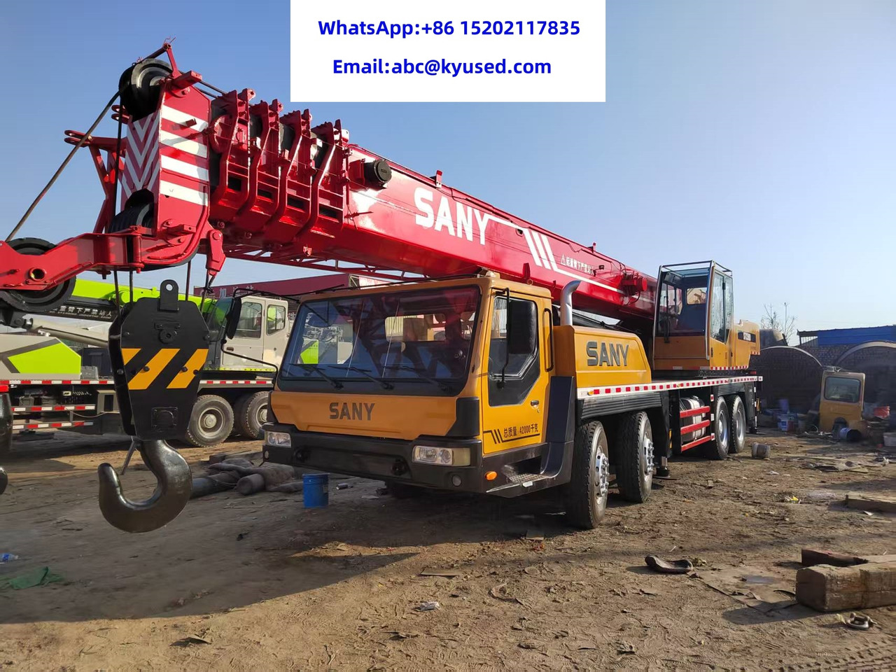SANY STC500 STC750 STC800 STC250 25T 50T 75T 80TON CRANE - Mobilkran: das Bild 2 SANY STC500 STC750 STC800 STC250 25T 50T 75T 80TON CRANE - Mobilkran: das Bild 2
