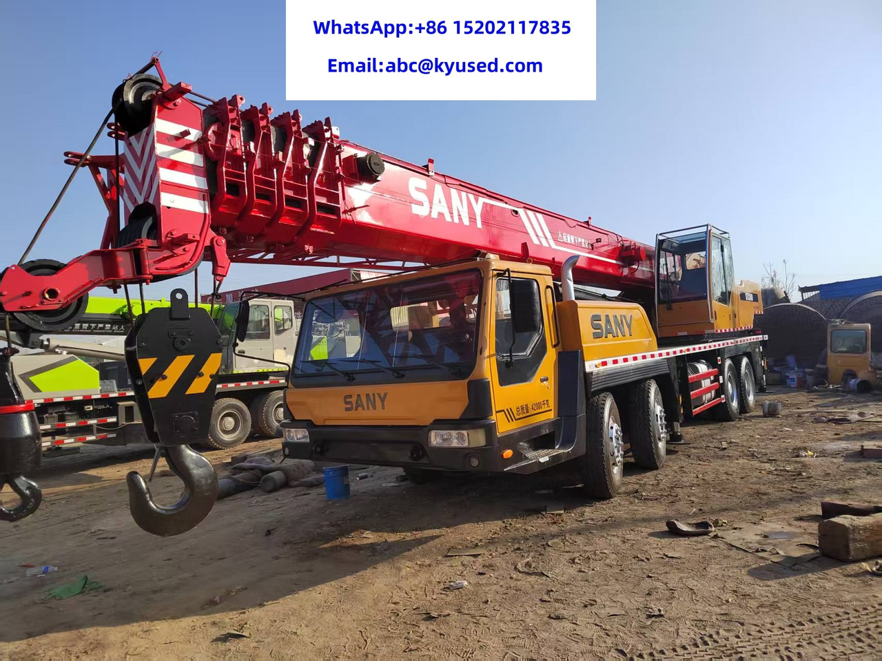 SANY STC500 STC750 STC800 STC250 25T 50T 75T 80TON CRANE - Mobilkran: das Bild 1 SANY STC500 STC750 STC800 STC250 25T 50T 75T 80TON CRANE - Mobilkran: das Bild 1