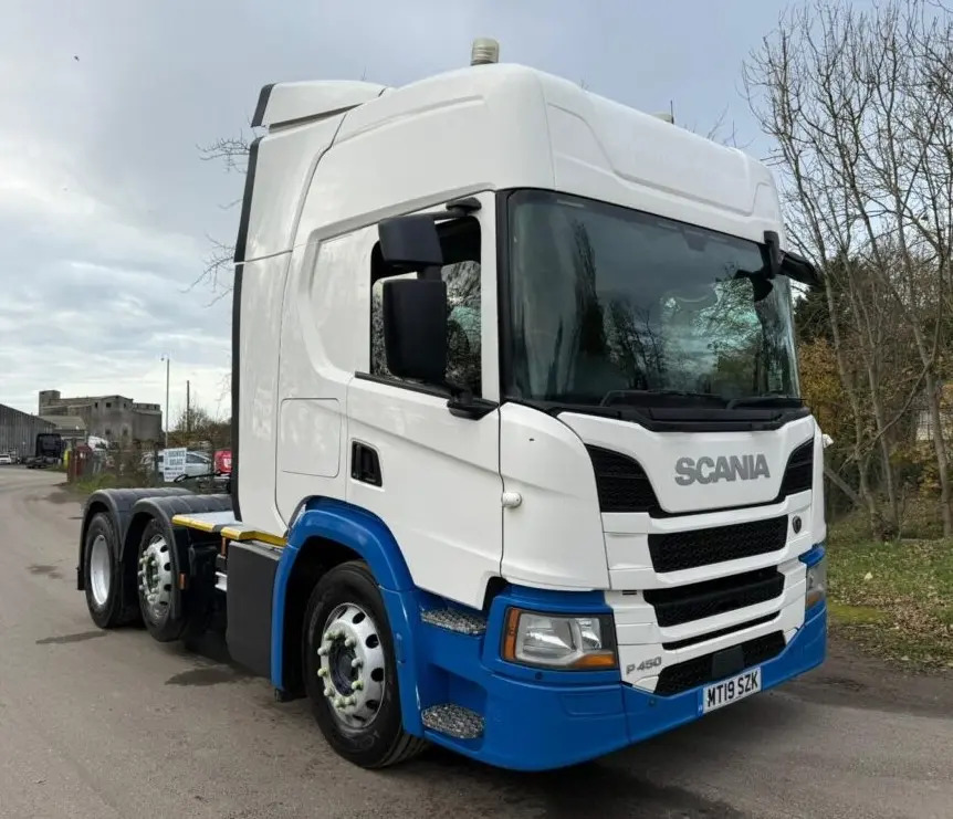 Scania P 450 - Sattelzugmaschine: das Bild 4 Scania P 450 - Sattelzugmaschine: das Bild 4