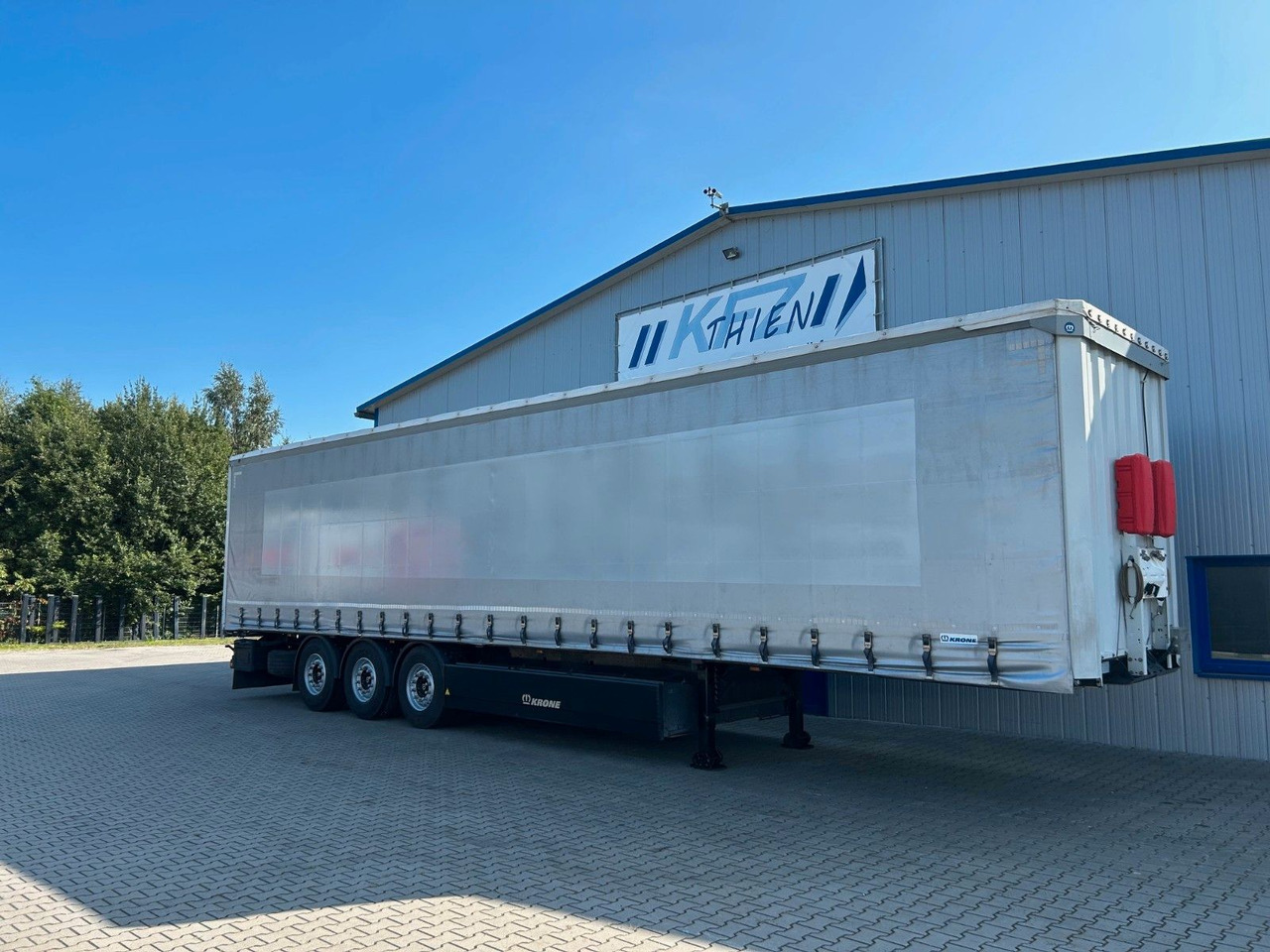 Krone SDP27 | Liftachse, Palettenkasten, Iceprotect - Planenauflieger: das Bild 2 Krone SDP27 | Liftachse, Palettenkasten, Iceprotect - Planenauflieger: das Bild 2