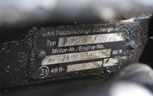MAN D0826 LF08 MAN L 2000 - Motor für LKW: das Bild 2 MAN D0826 LF08 MAN L 2000 - Motor für LKW: das Bild 2