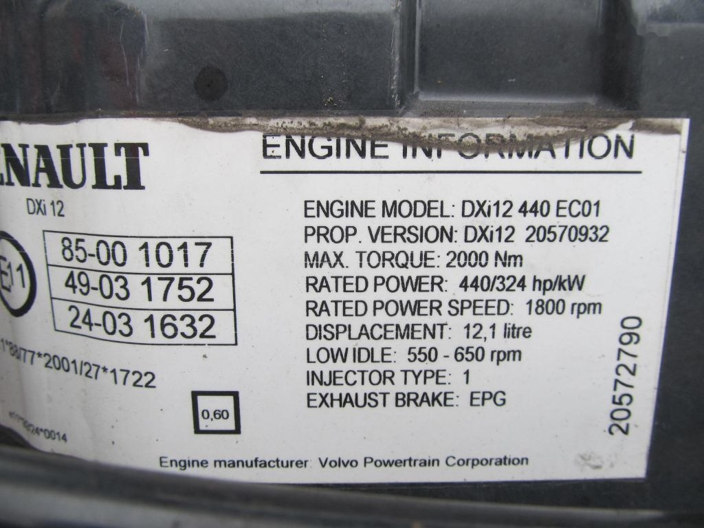 Renault Magnum DXI12 - Motor für LKW: das Bild 4 Renault Magnum DXI12 - Motor für LKW: das Bild 4