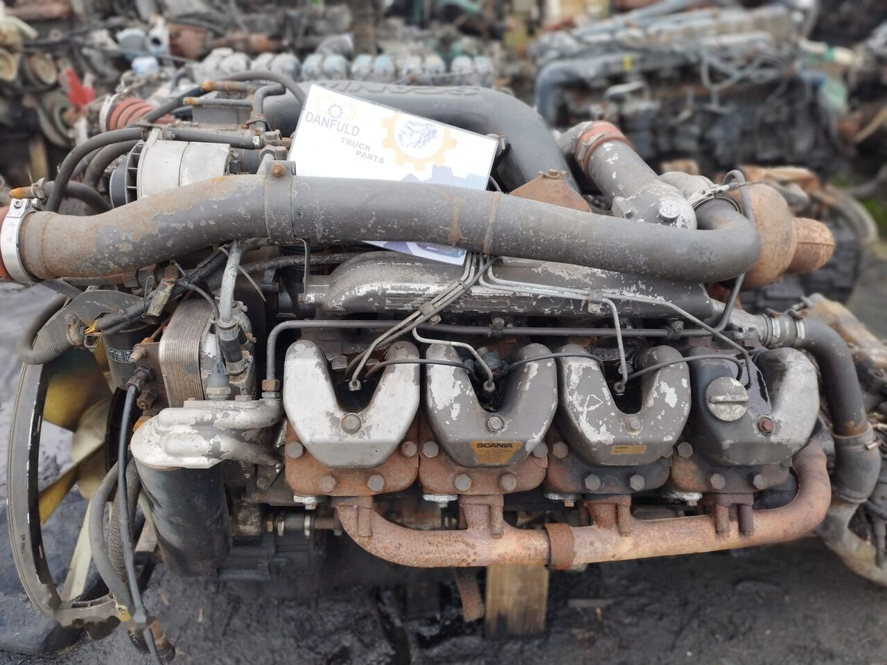 Motor für LKW Scania DSC1413   Scania 144 V8 530 E2: das Bild 7