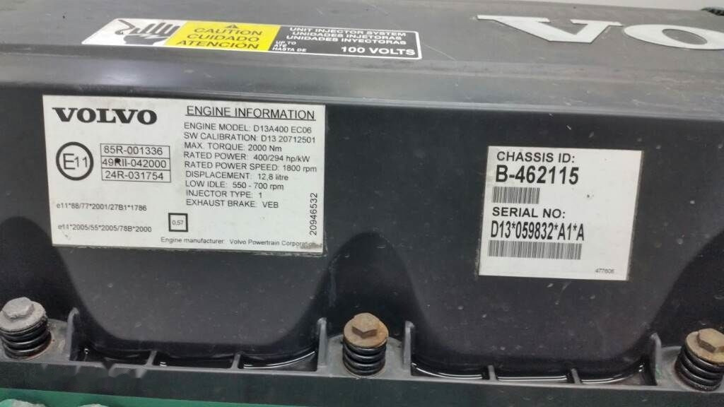 Motor für LKW Volvo D13A 400   Volvo FH13: das Bild 6