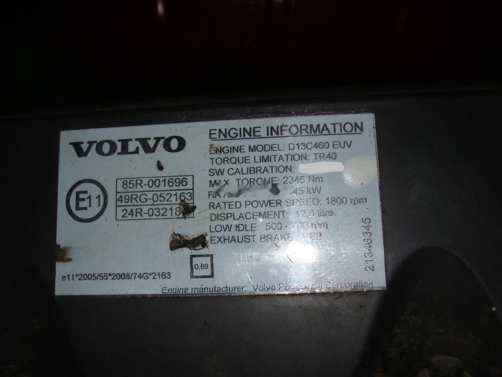 Volvo D13C EUV 460 Volvo FH13 - Motor für LKW: das Bild 5 Volvo D13C EUV 460 Volvo FH13 - Motor für LKW: das Bild 5