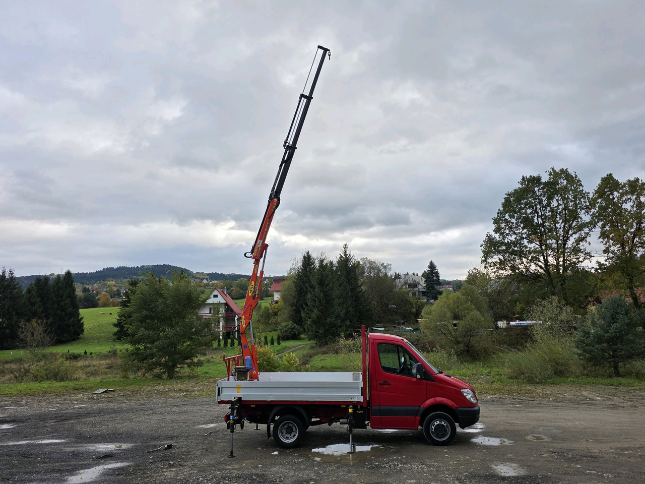 Mercedes-Benz Sprinter 418 CDI Skrzynia +HDS 10.5 M +Pilot ! 87000km ! - Pritsche Transporter: das Bild 5 Mercedes-Benz Sprinter 418 CDI Skrzynia +HDS 10.5 M +Pilot ! 87000km ! - Pritsche Transporter: das Bild 5