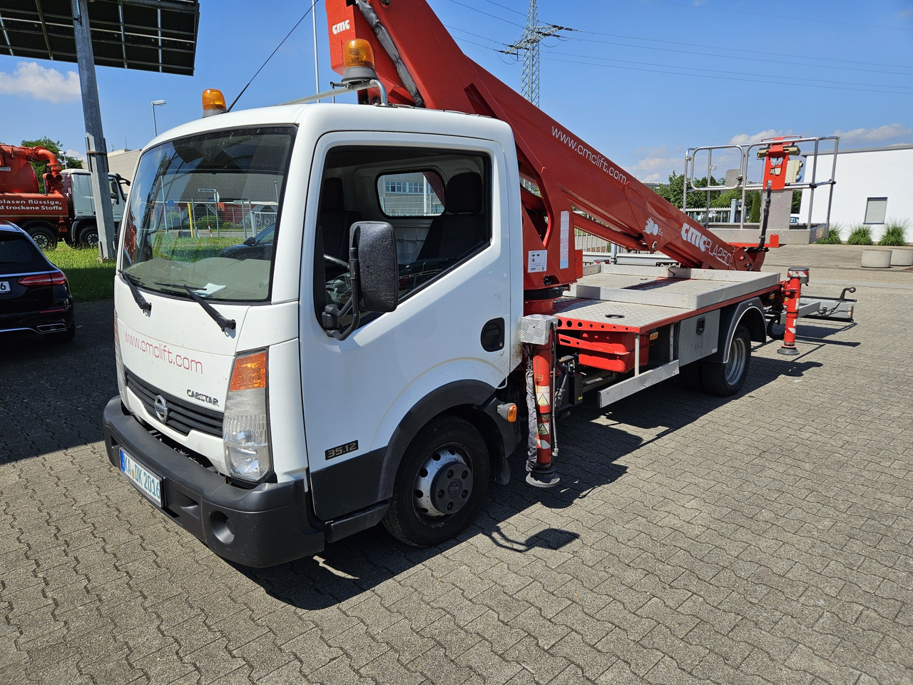 Nissan Cabstar CMC PLA 250 - 25m TOP nur 420 Stunden! - LKW mit Arbeitsbühne: das Bild 2 Nissan Cabstar CMC PLA 250 - 25m TOP nur 420 Stunden! - LKW mit Arbeitsbühne: das Bild 2
