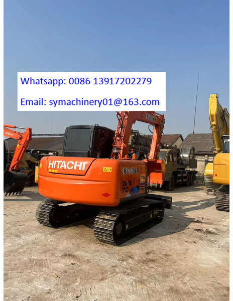 Minibagger Hitachi ZX70: das Bild 13