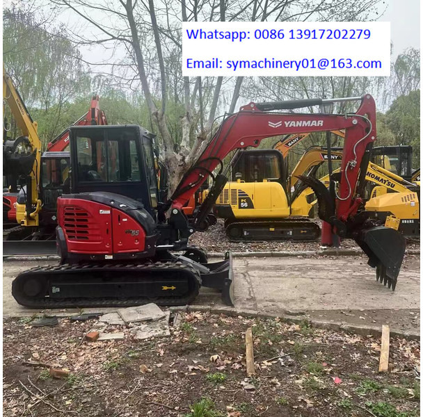 Yanmar Vio 55 YANMAR Vio55-6b Vio60 Vio 35 VIo 80 - Minibagger: das Bild 4 Yanmar Vio 55 YANMAR Vio55-6b Vio60 Vio 35 VIo 80 - Minibagger: das Bild 4