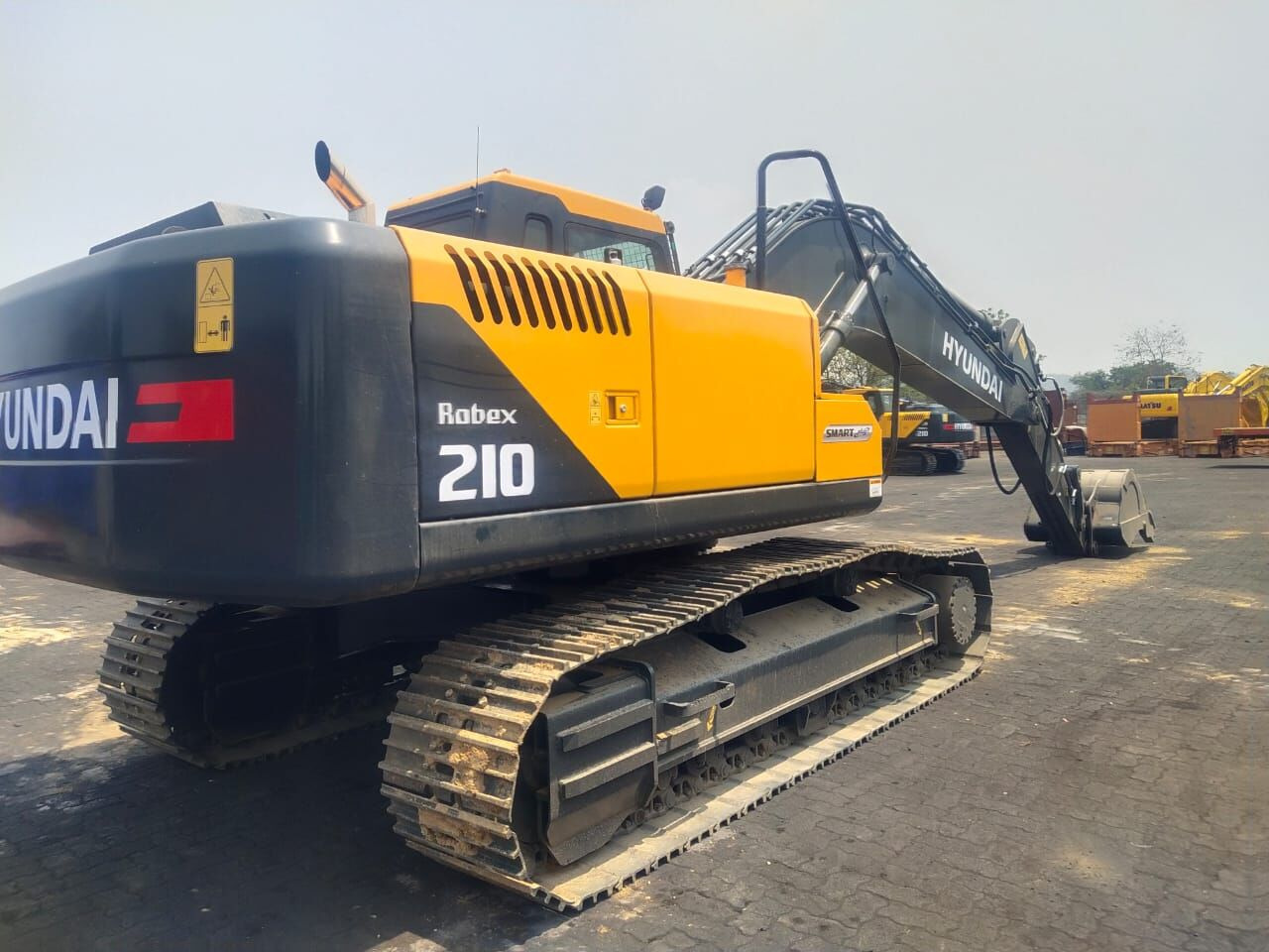 New Hyundai R210 tracked excavator - Kettenbagger: das Bild 5 New Hyundai R210 tracked excavator - Kettenbagger: das Bild 5