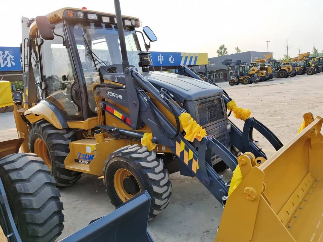 Baggerlader, Zustand - NEU New XCMG XC870HK backhoe loader: das Bild 12